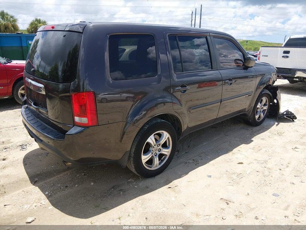 5FNYF3H69CB028235 2012 HONDA PILOT photo no. 4