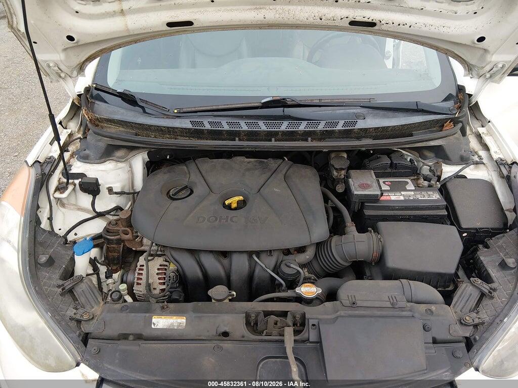 5NPDH4AE6CH091276 2012 HYUNDAI ELANTRA photo no. 10