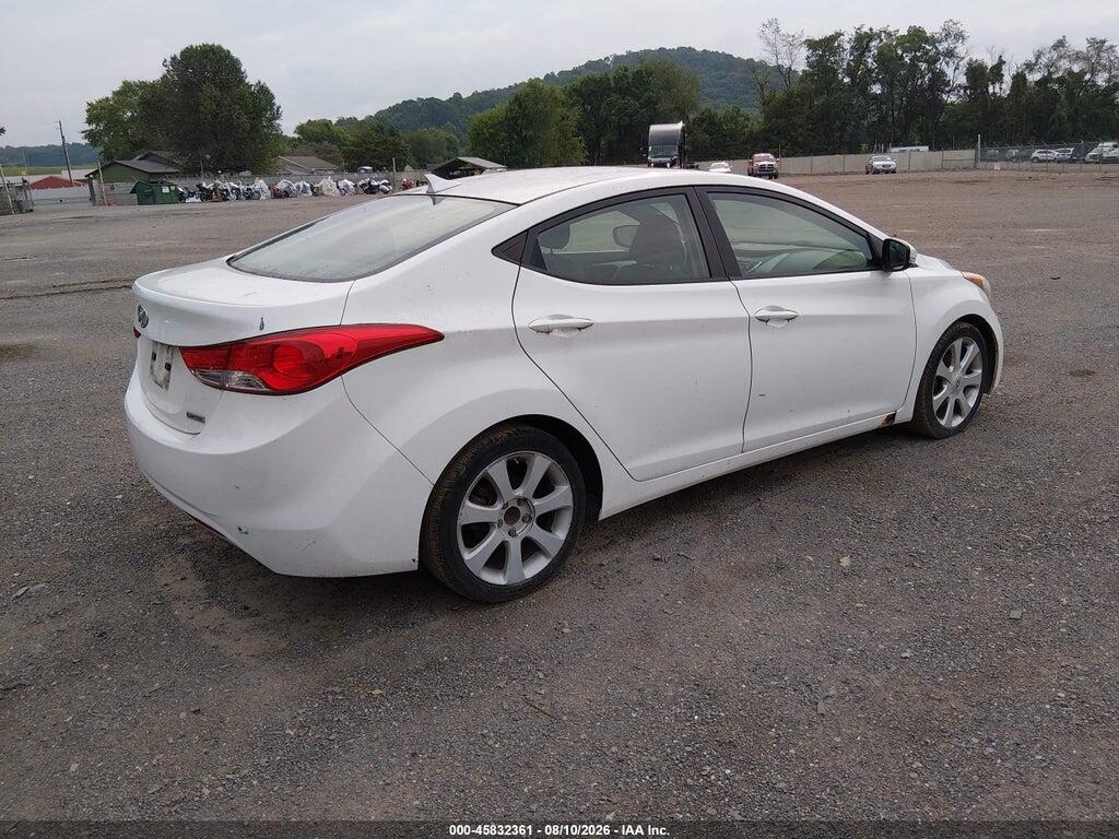 5NPDH4AE6CH091276 2012 HYUNDAI ELANTRA photo no. 4