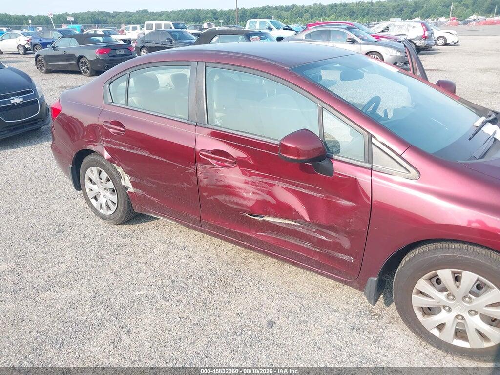 19XFB2F52CE350616 2012 HONDA CIVIC photo no. 6