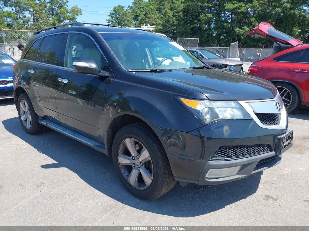 2HNYD2H28CH509157 2012 ACURA MDX photo no. 1