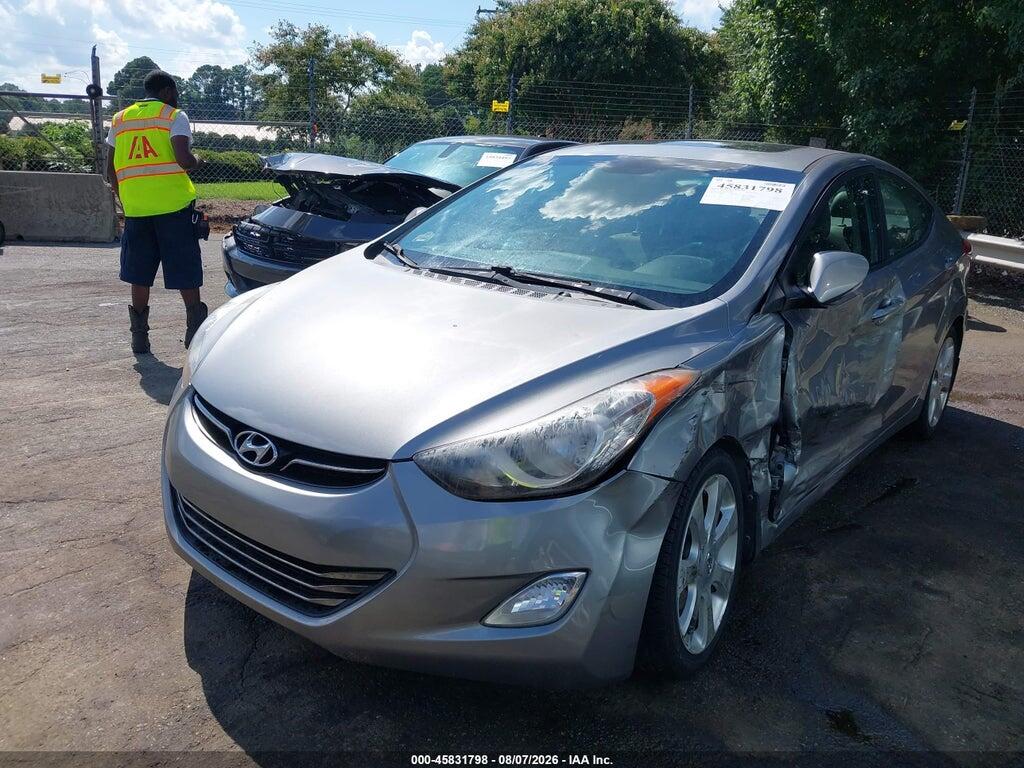 KMHDH4AE3CU354681 2012 HYUNDAI ELANTRA photo no. 2