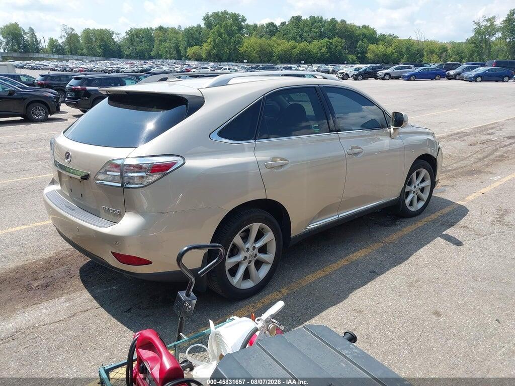 2T2BK1BA5CC124091 2012 LEXUS RX 350 photo no. 4