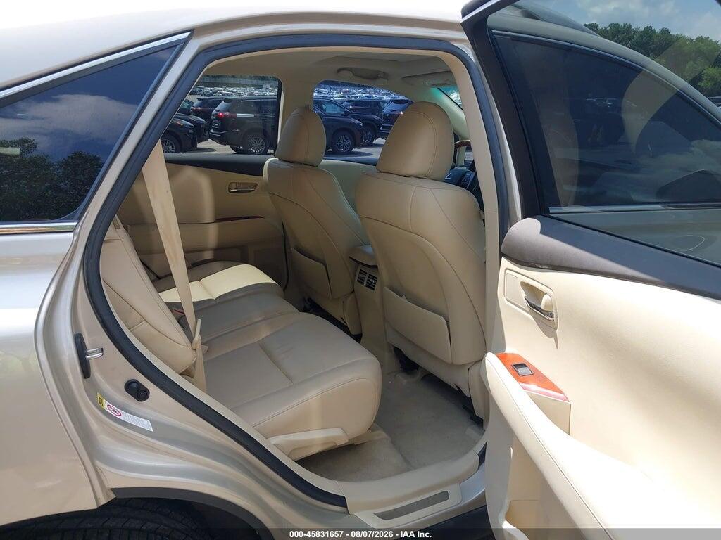 2T2BK1BA5CC124091 2012 LEXUS RX 350 photo no. 8