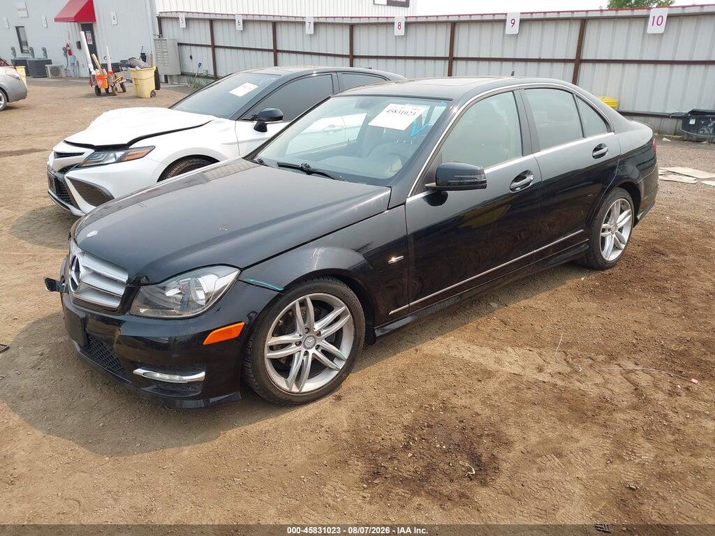WDDGF4HB9CA710352 2012 MERCEDES-BENZ C 250 photo no. 2