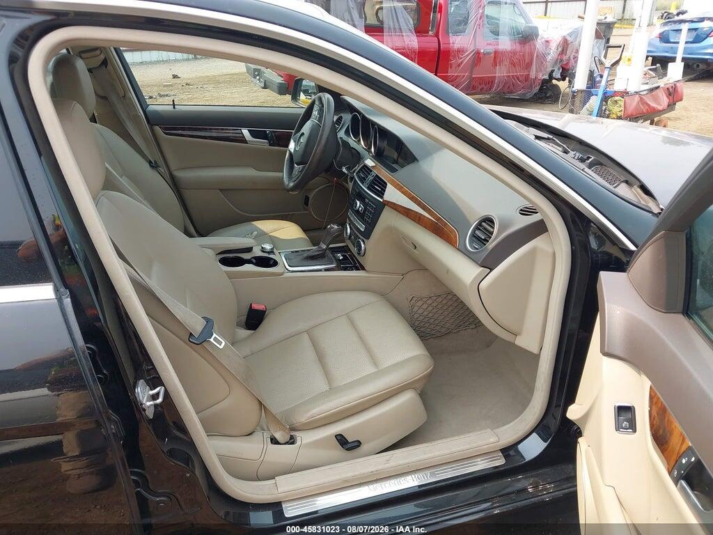WDDGF4HB9CA710352 2012 MERCEDES-BENZ C 250 photo no. 5