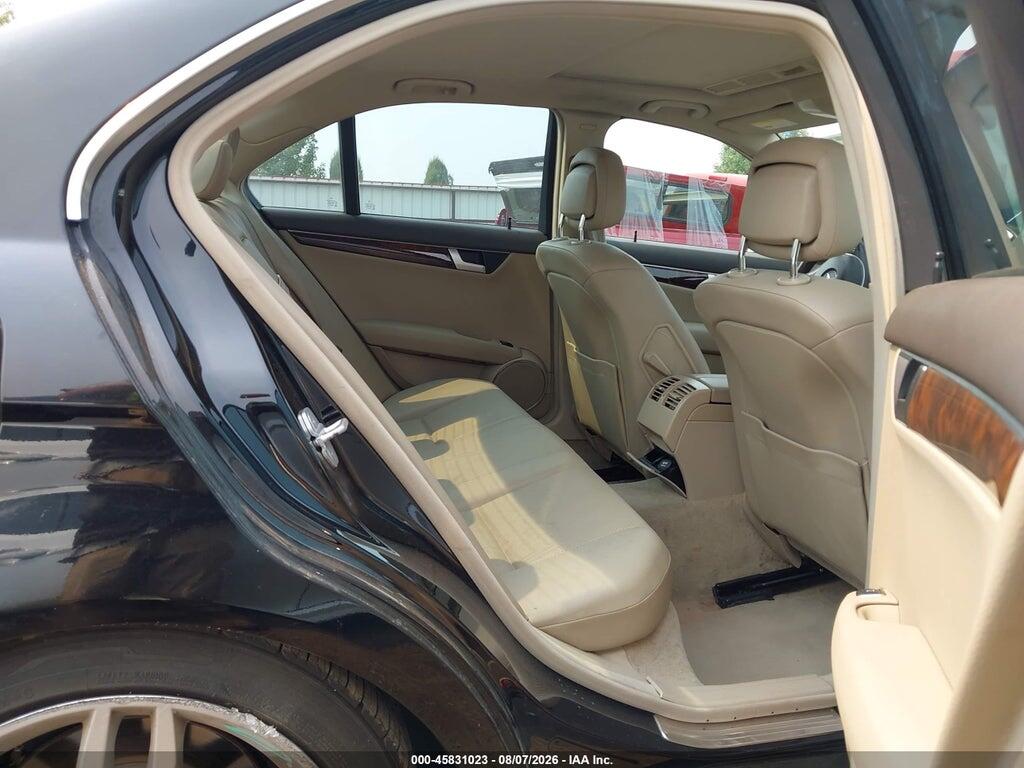 WDDGF4HB9CA710352 2012 MERCEDES-BENZ C 250 photo no. 8