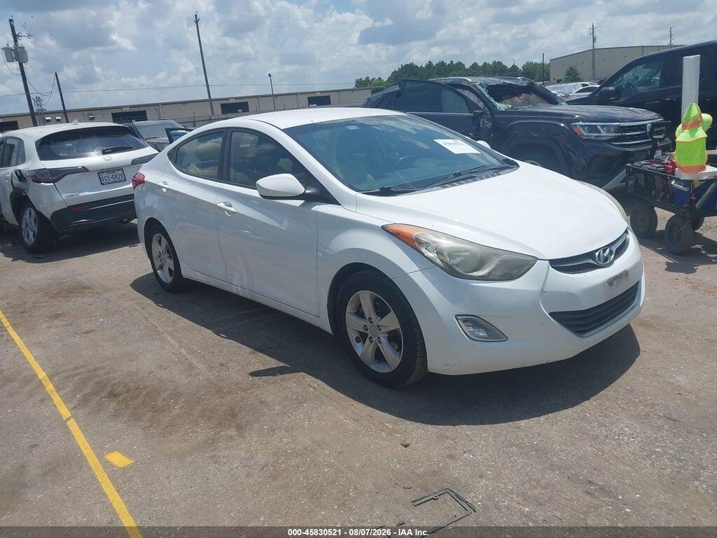 5NPDH4AE8CH115304 2012 HYUNDAI ELANTRA photo no. 1