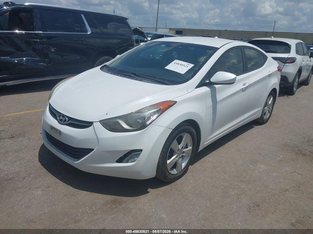 5NPDH4AE8CH115304 2012 HYUNDAI ELANTRA photo no. 2