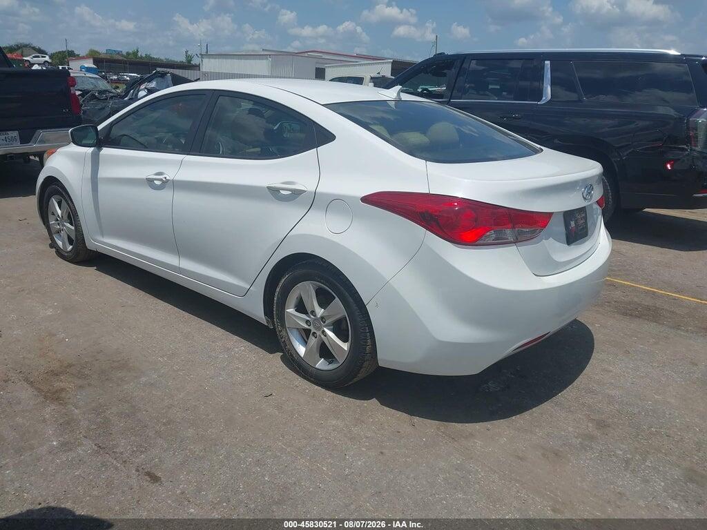 5NPDH4AE8CH115304 2012 HYUNDAI ELANTRA photo no. 3