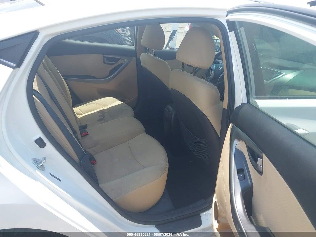 5NPDH4AE8CH115304 2012 HYUNDAI ELANTRA photo no. 8
