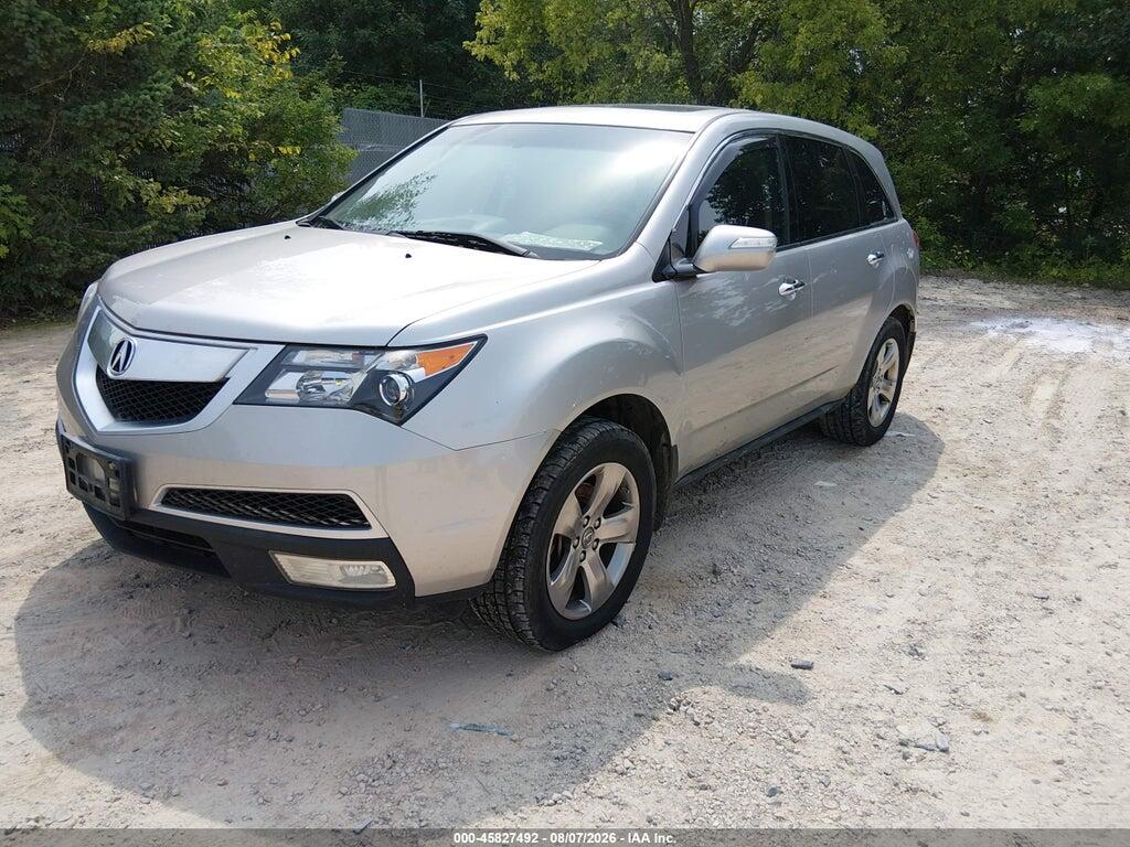 2HNYD2H39CH523965 2012 ACURA MDX photo no. 2