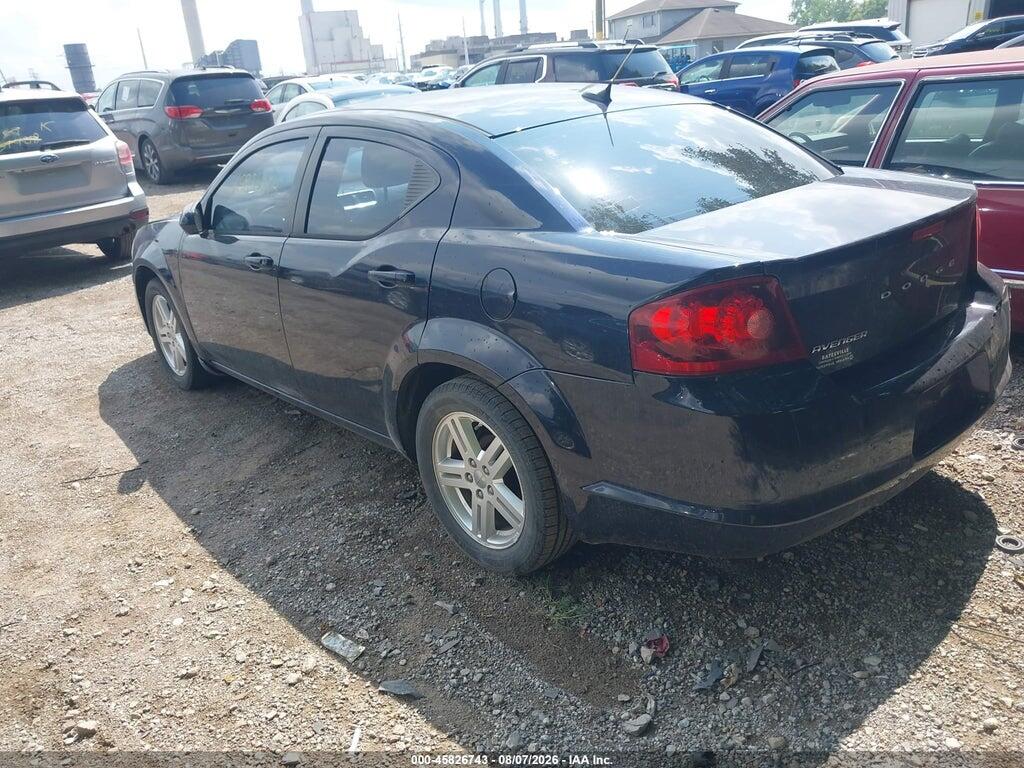 1C3CDZCBXCN142158 2012 DODGE AVENGER photo no. 3