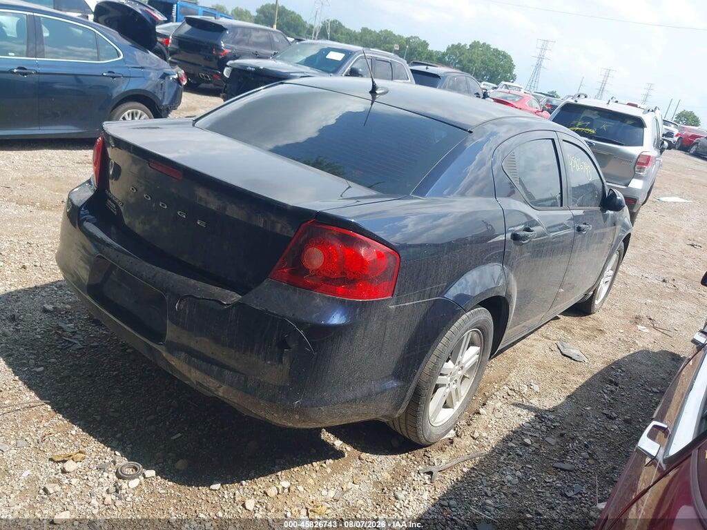 1C3CDZCBXCN142158 2012 DODGE AVENGER photo no. 4
