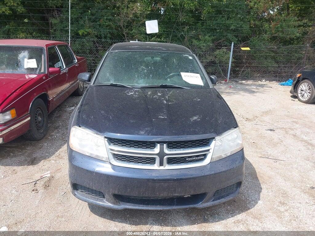 1C3CDZCBXCN142158 2012 DODGE AVENGER photo no. 6