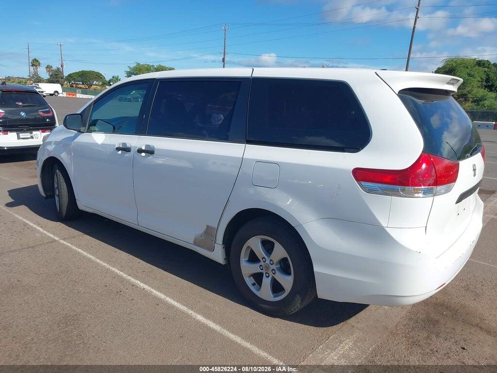 5TDKA3DC7CS015978 2012 TOYOTA SIENNA photo no. 3