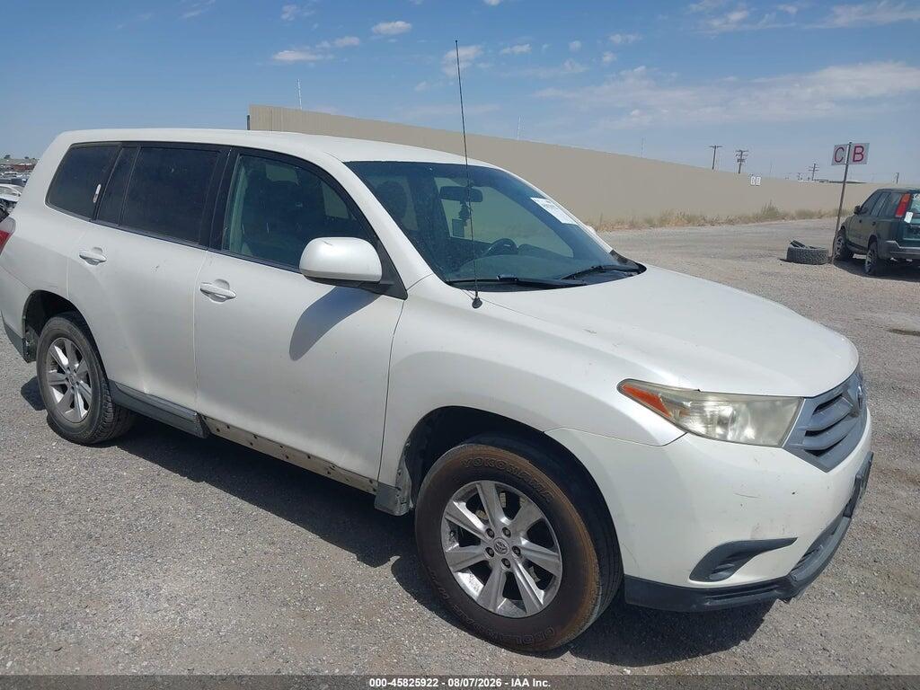 5TDZA3EH0CS021386 2012 TOYOTA HIGHLANDER photo no. 1