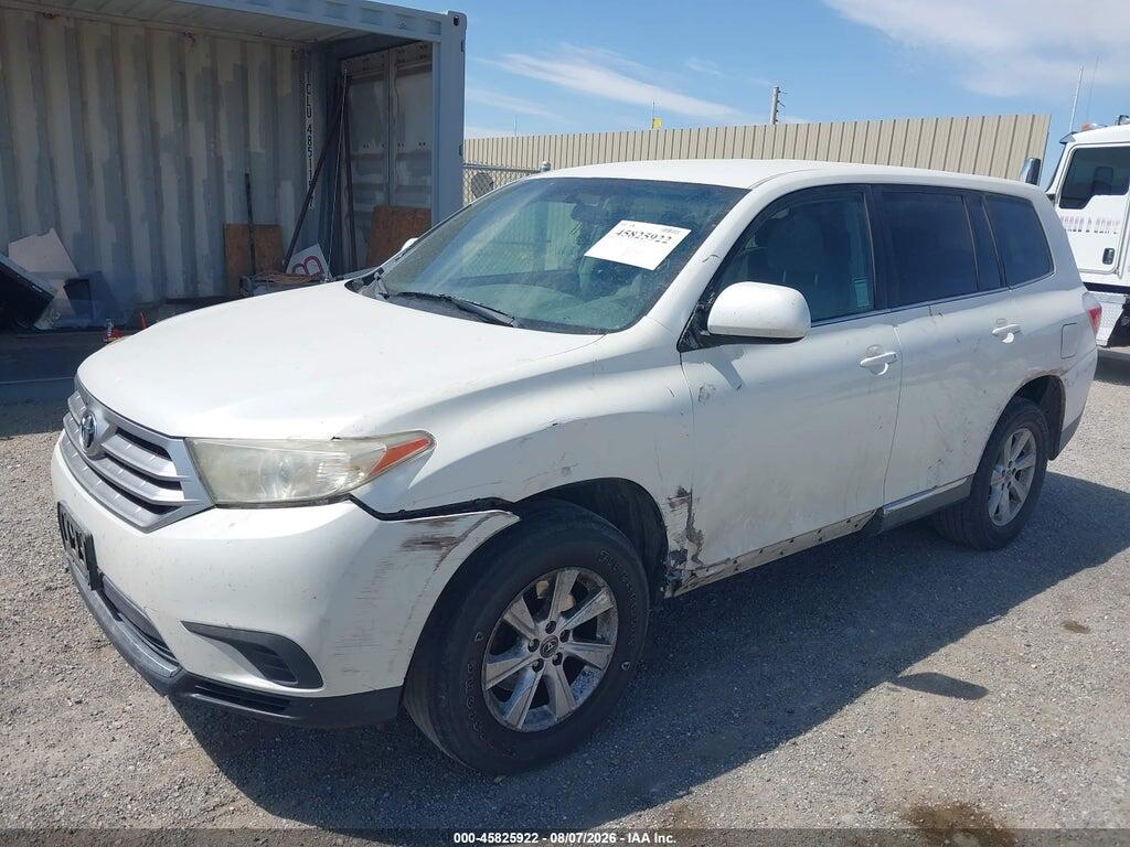 5TDZA3EH0CS021386 2012 TOYOTA HIGHLANDER photo no. 2