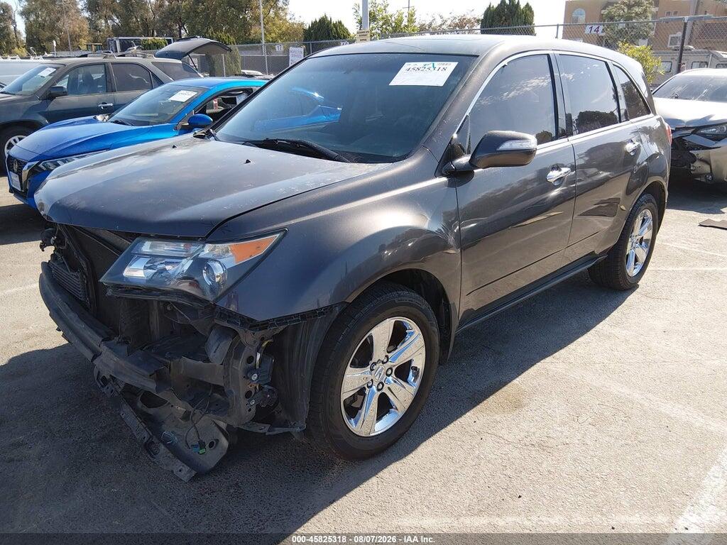 2HNYD2H27CH548130 2012 ACURA MDX photo no. 2
