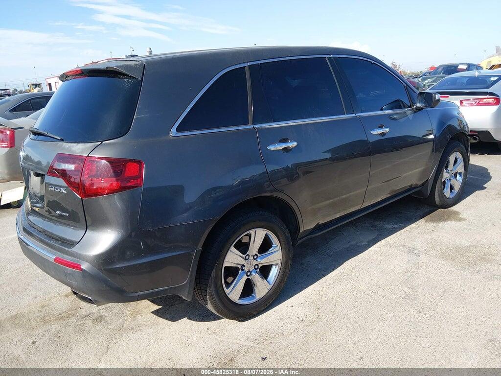 2HNYD2H27CH548130 2012 ACURA MDX photo no. 4