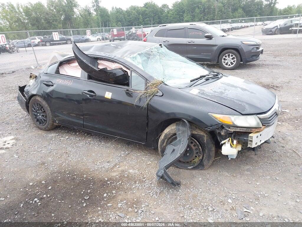 2HGFB2F55CH608956 2012 HONDA CIVIC photo no. 1