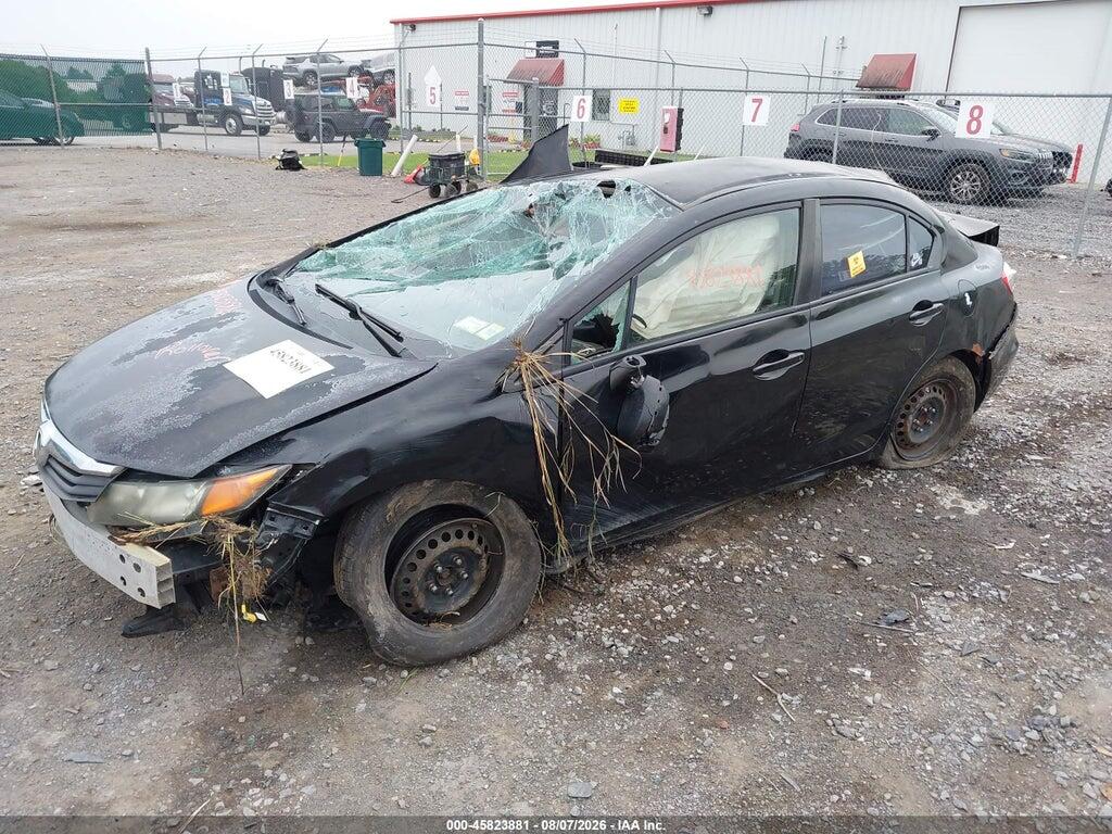 2HGFB2F55CH608956 2012 HONDA CIVIC photo no. 2