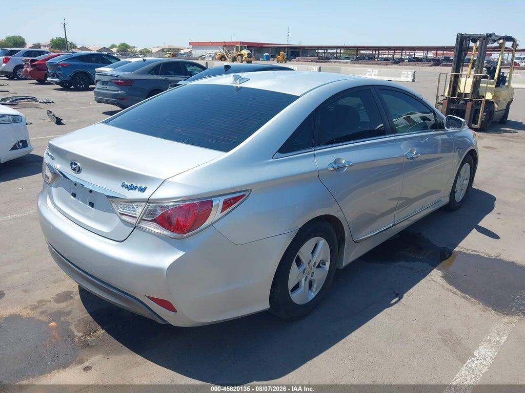 KMHEC4A46CA047047 2012 HYUNDAI SONATA HYBRID photo no. 4