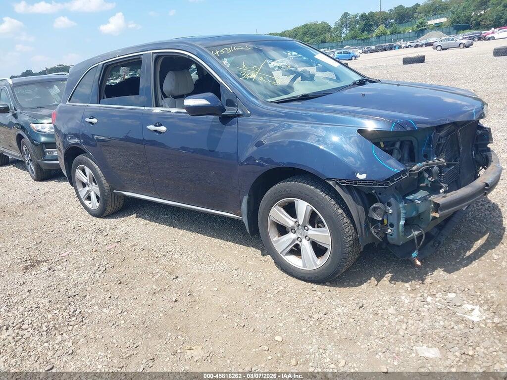 2HNYD2H35CH502580 2012 ACURA MDX photo no. 1