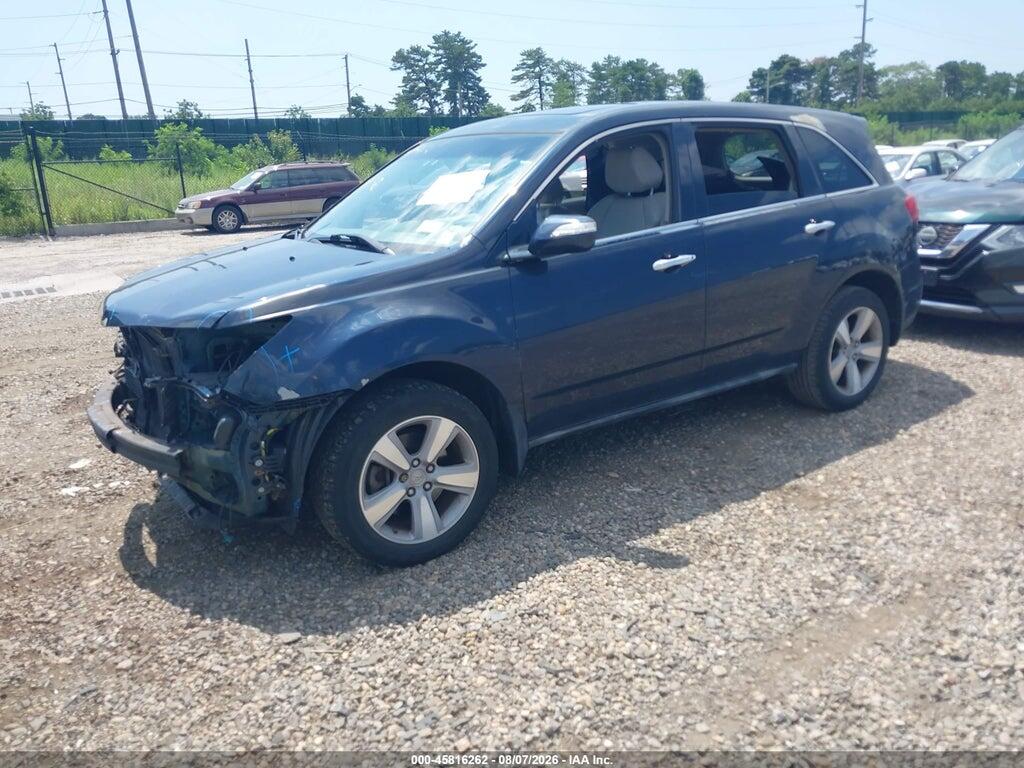 2HNYD2H35CH502580 2012 ACURA MDX photo no. 2