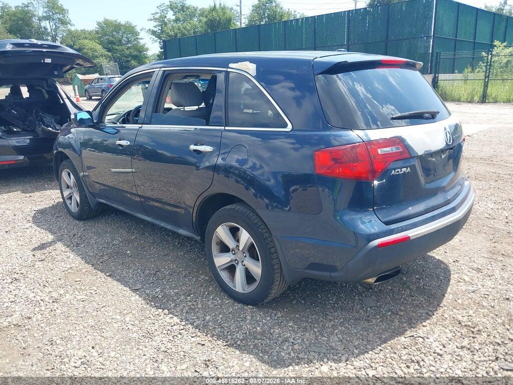 2HNYD2H35CH502580 2012 ACURA MDX photo no. 3
