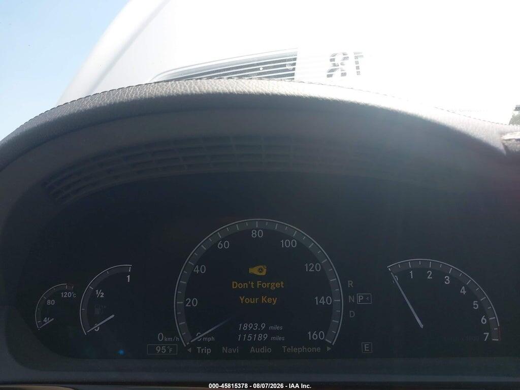 WDDNG9EB5CA457794 2012 MERCEDES-BENZ S 550 photo no. 7