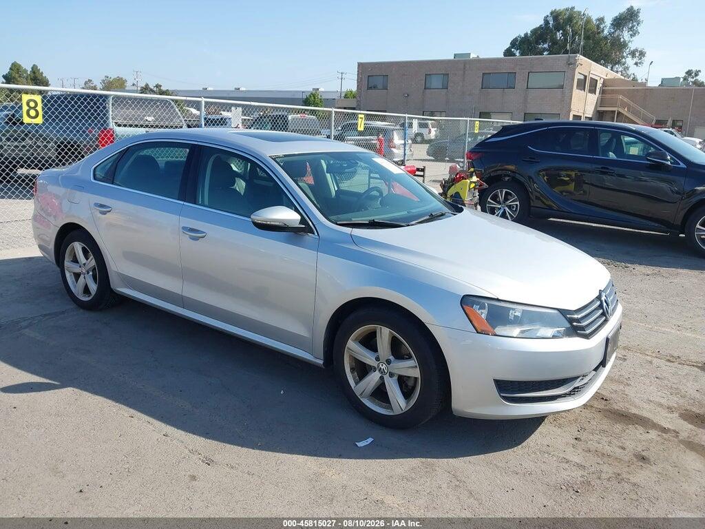 1VWBP7A33CC066869 2012 VOLKSWAGEN PASSAT photo no. 1