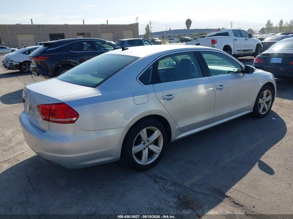 1VWBP7A33CC066869 2012 VOLKSWAGEN PASSAT photo no. 4