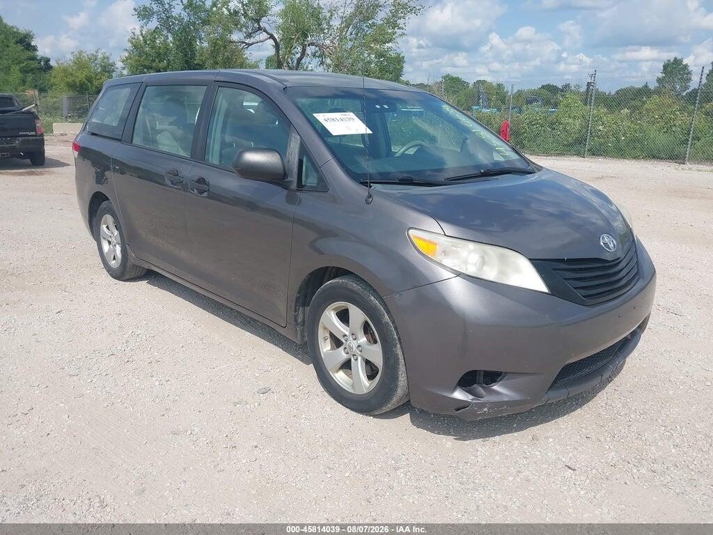 5TDZK3DC9CS216762 2012 TOYOTA SIENNA photo no. 1
