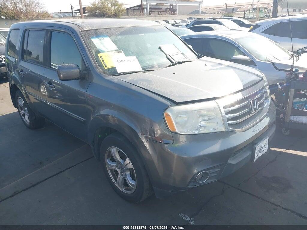 5FNYF3H75CB004300 2012 HONDA PILOT photo no. 1