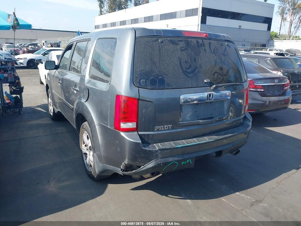 5FNYF3H75CB004300 2012 HONDA PILOT photo no. 3
