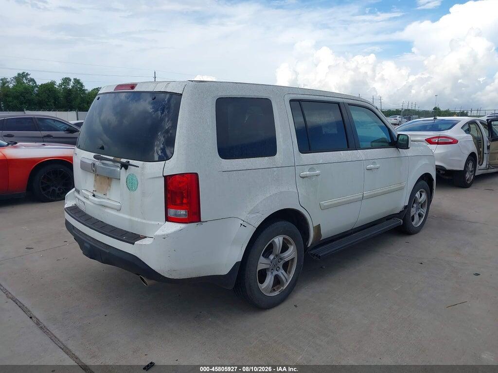 5FNYF3H43CB043344 2012 HONDA PILOT photo no. 4