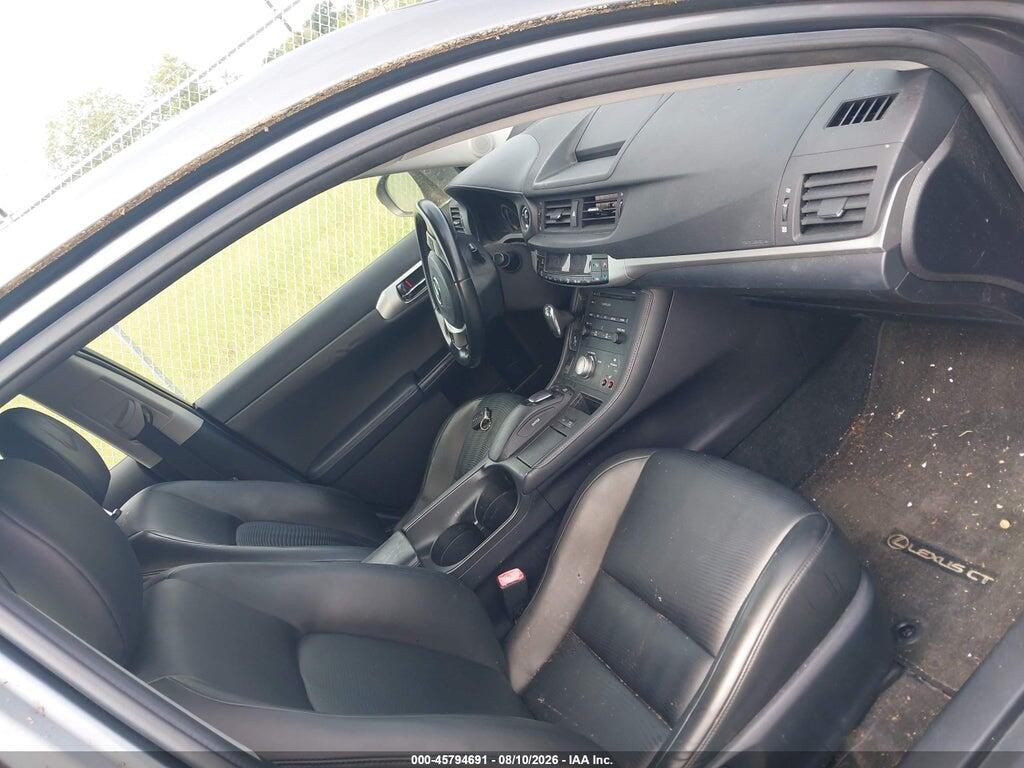 JTHKD5BH3C2112151 2012 LEXUS CT 200H photo no. 5