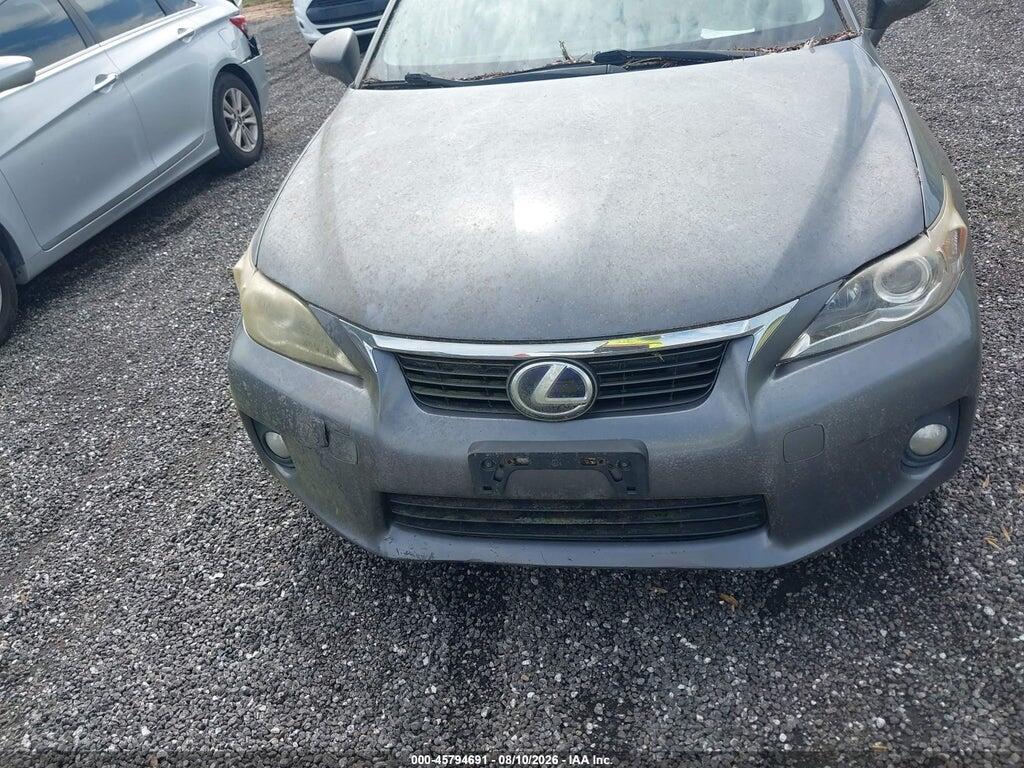 JTHKD5BH3C2112151 2012 LEXUS CT 200H photo no. 6