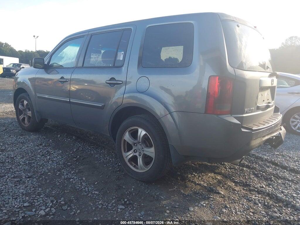 5FNYF3H5XCB034889 2012 HONDA PILOT photo no. 3
