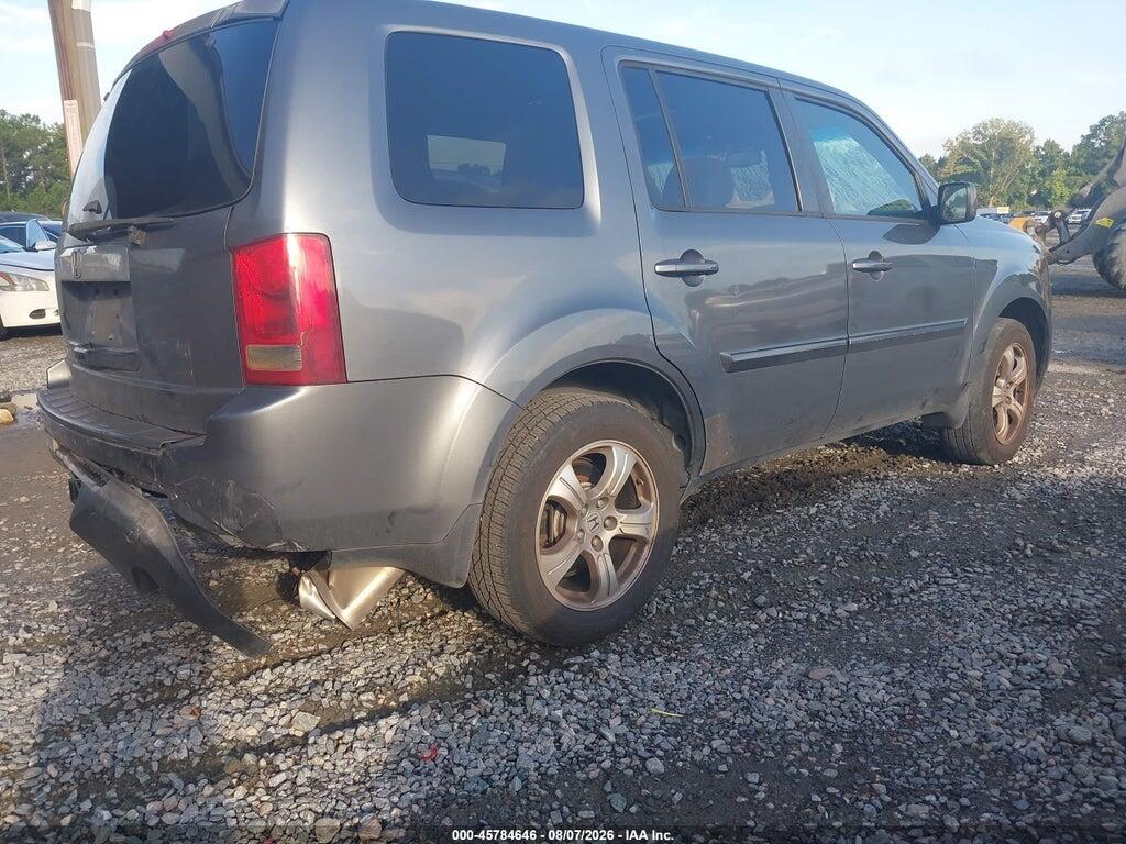 5FNYF3H5XCB034889 2012 HONDA PILOT photo no. 4