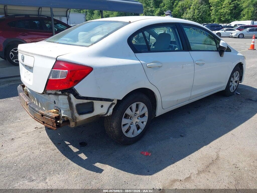 2HGFB2F54CH600153 2012 HONDA CIVIC photo no. 4