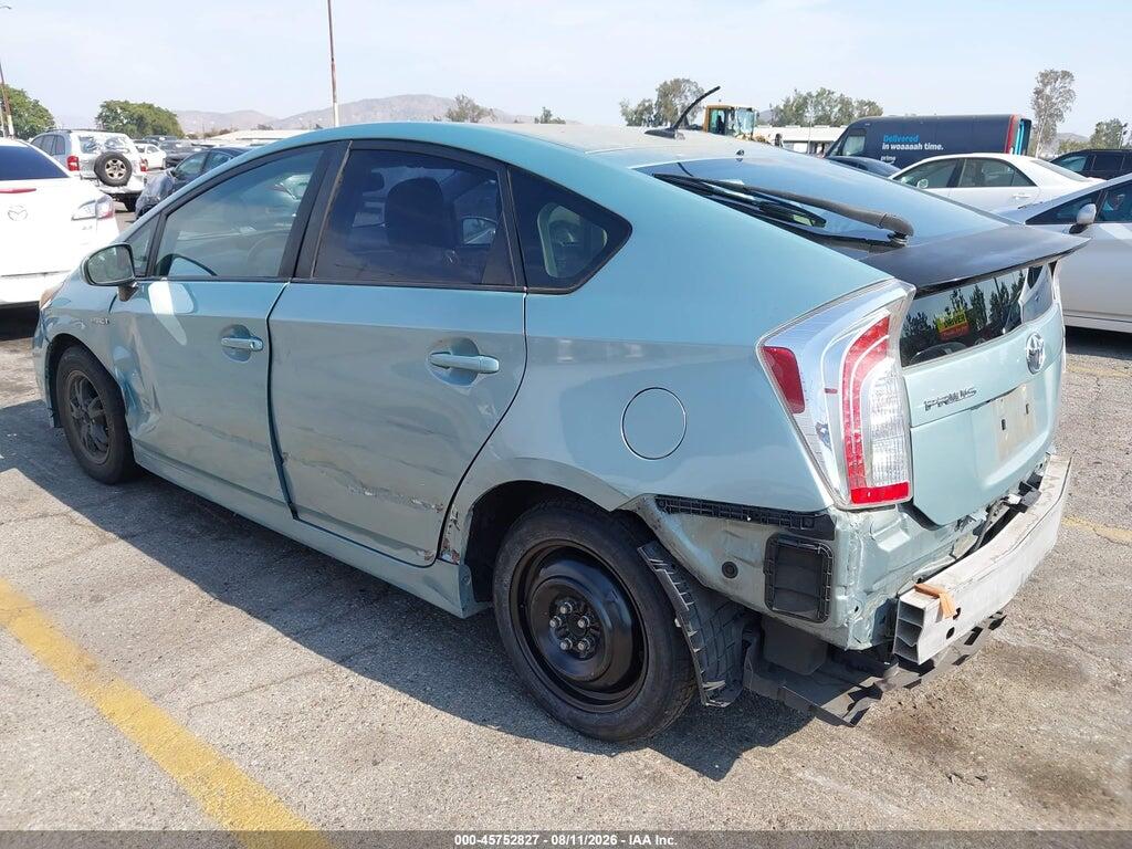 JTDKN3DU2C1601160 2012 TOYOTA PRIUS photo no. 3