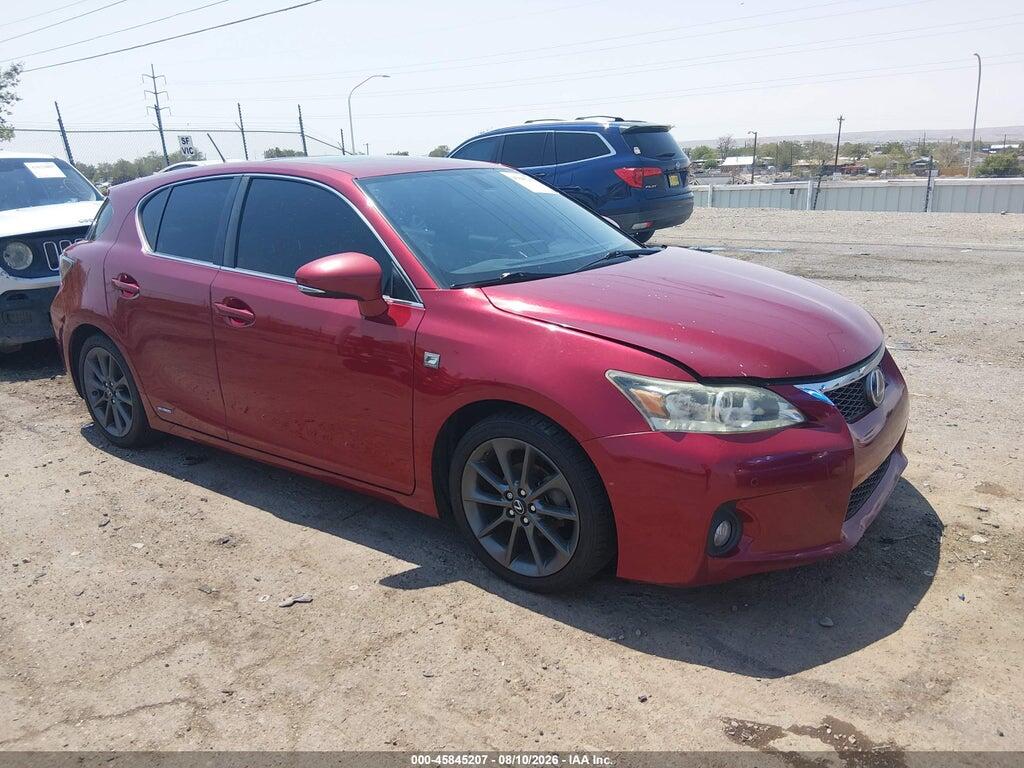 JTHKD5BH3D2144390 2013 LEXUS CT 200H photo no. 1