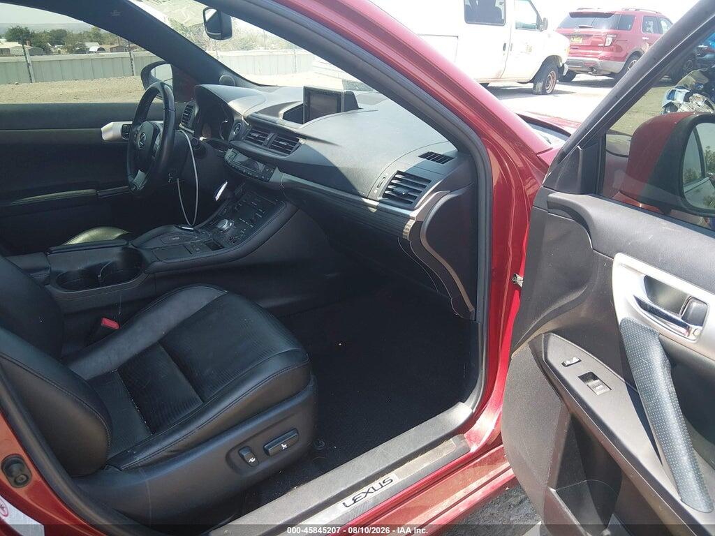 JTHKD5BH3D2144390 2013 LEXUS CT 200H photo no. 5