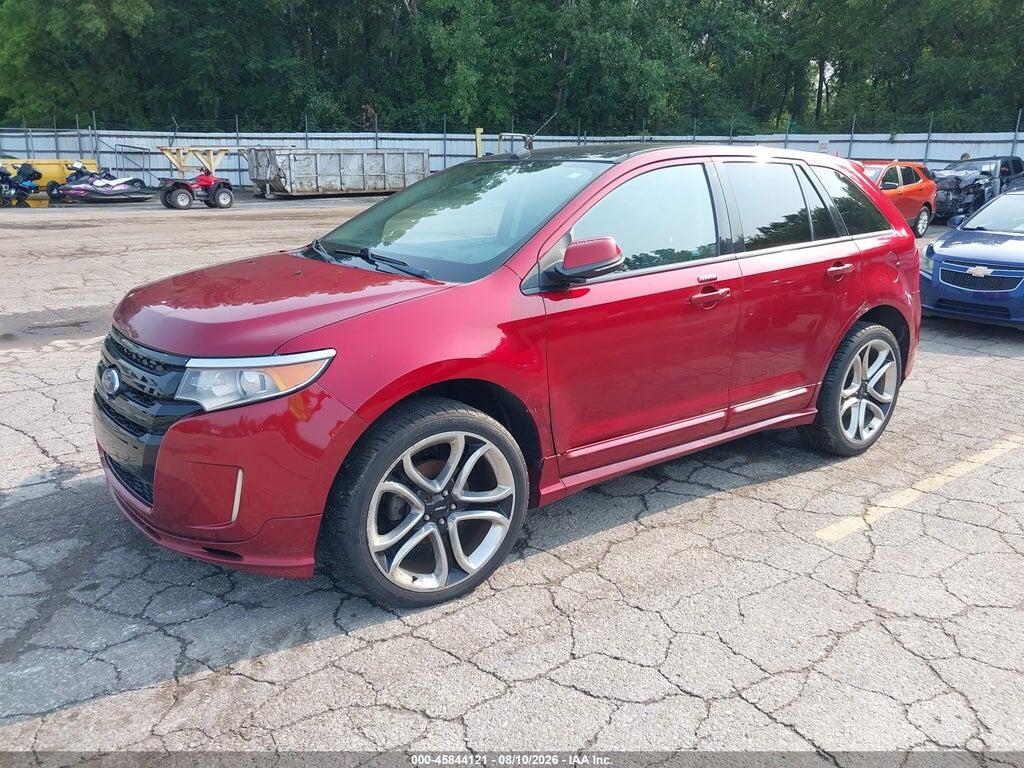 2FMDK4AK5DBC73857 2013 FORD EDGE photo no. 2