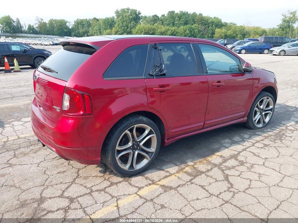 2FMDK4AK5DBC73857 2013 FORD EDGE photo no. 4