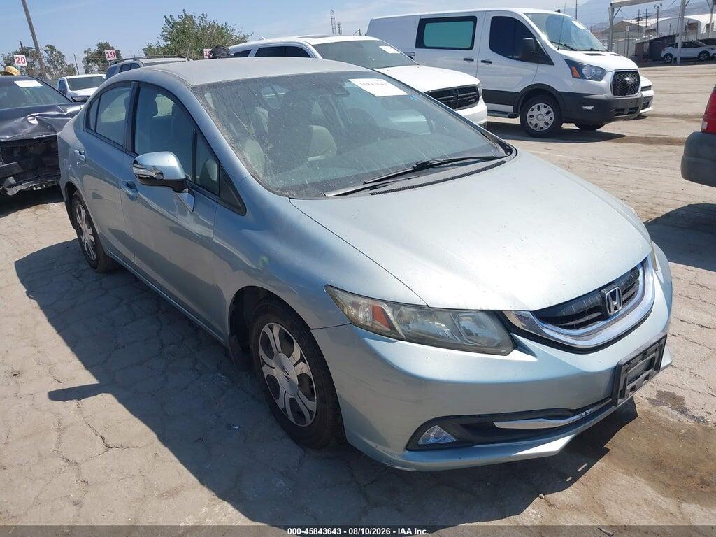 2013 HONDA CIVIC HYBRID 19XFB4F36DE200438