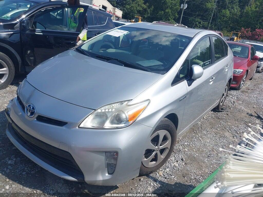 JTDKN3DU7D5666046 2013 TOYOTA PRIUS photo no. 2