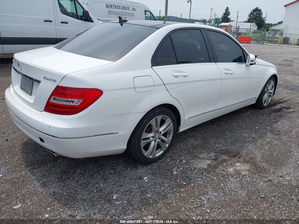 WDDGF8AB3DG072115 2013 MERCEDES-BENZ C 300 photo no. 4